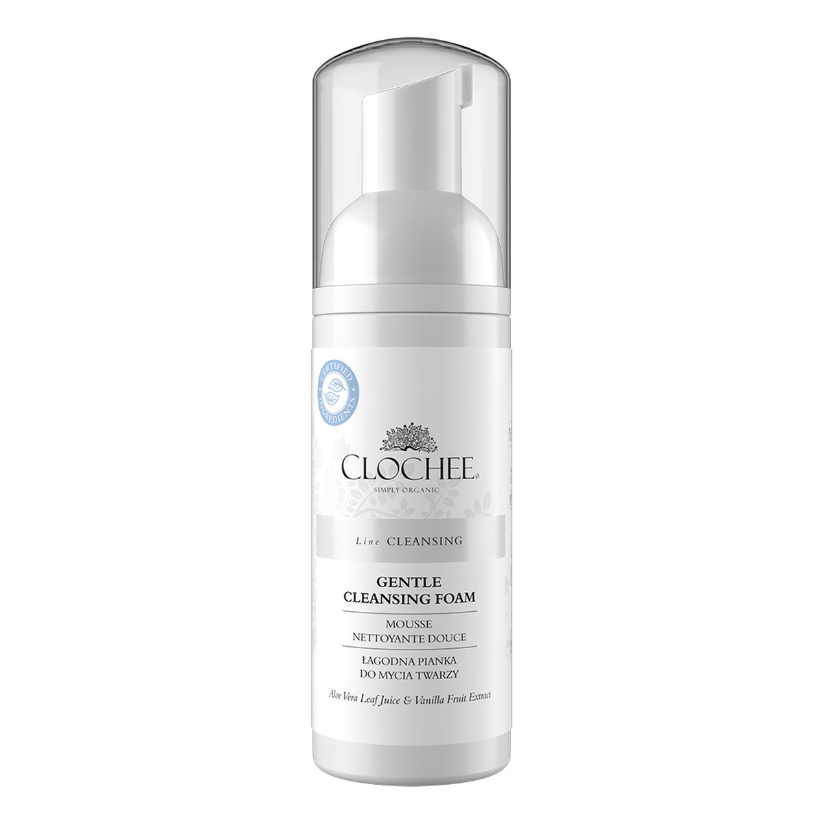 Clochee Gentle cleansing foam łagodna pianka do mycia twarzy 150ml