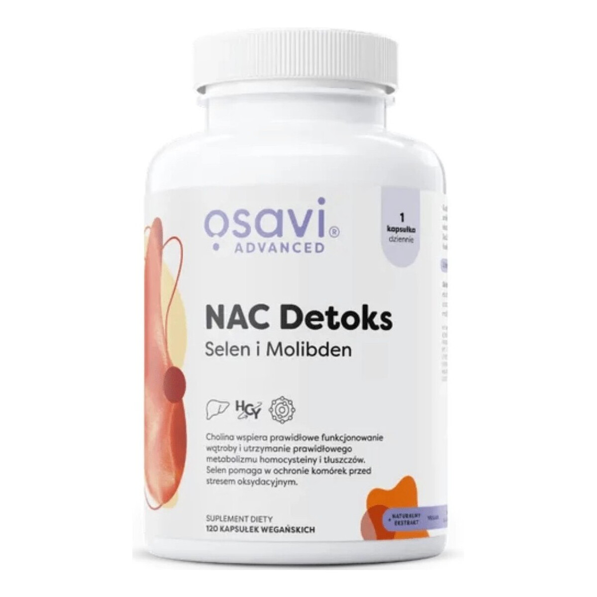 Osavi NAC Detoks Selen i Molibden suplement diety