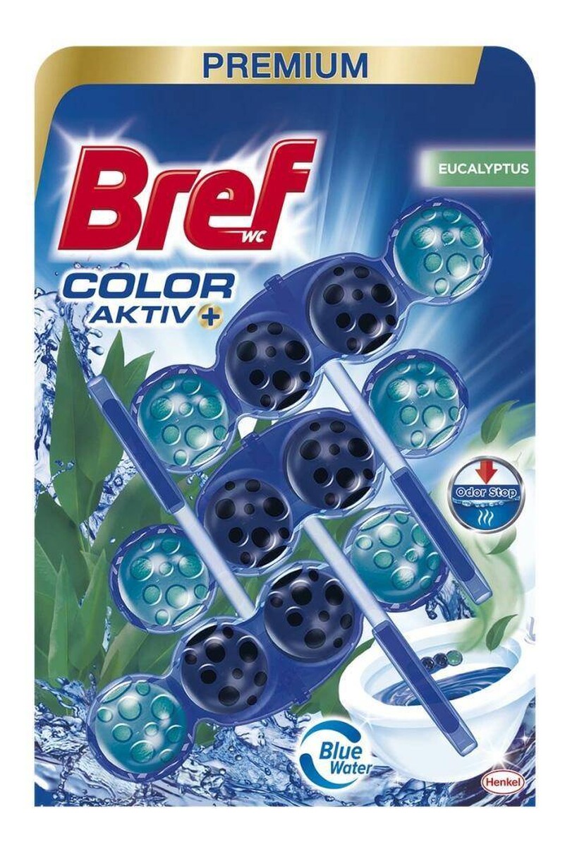 Zawieszka do WC Barwiąca Wodę Eucalyptus