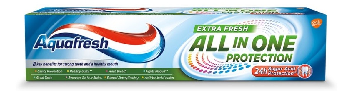 Aquafresh pasta in one protect white 100 m