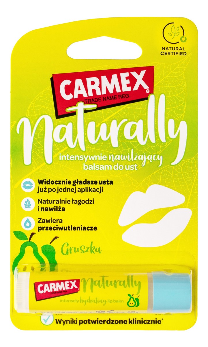 Intensywnie Nawilżający Balsam do ust-gruszka 4,25 g