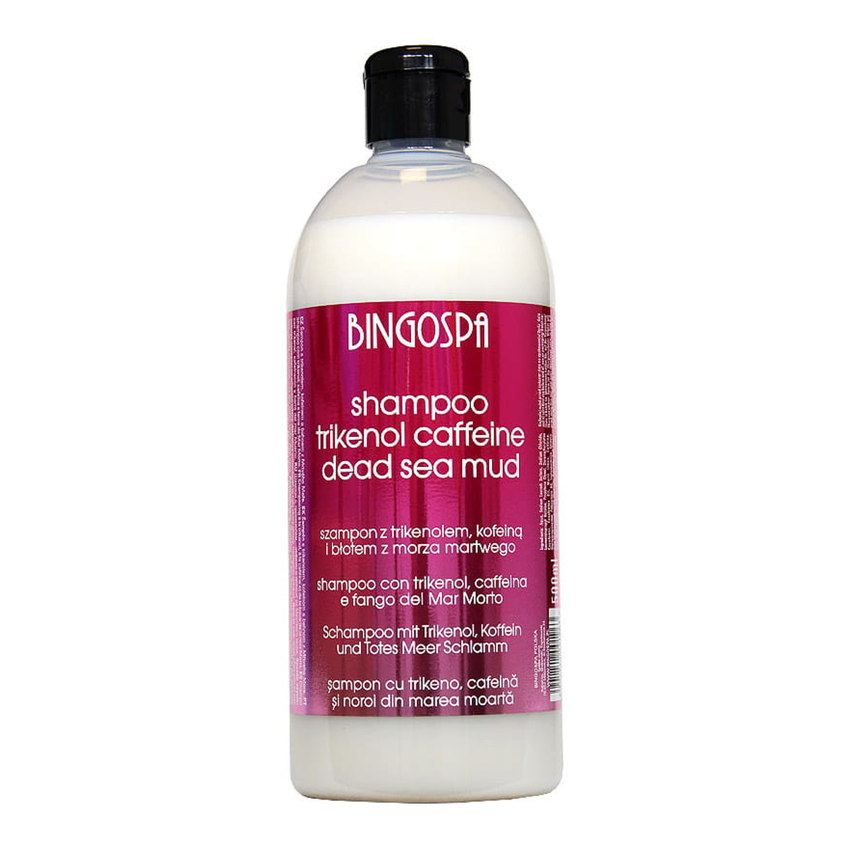 BINGOSPA Szampon z trikenolem, kofeiną i błotem morza martwego 500ml