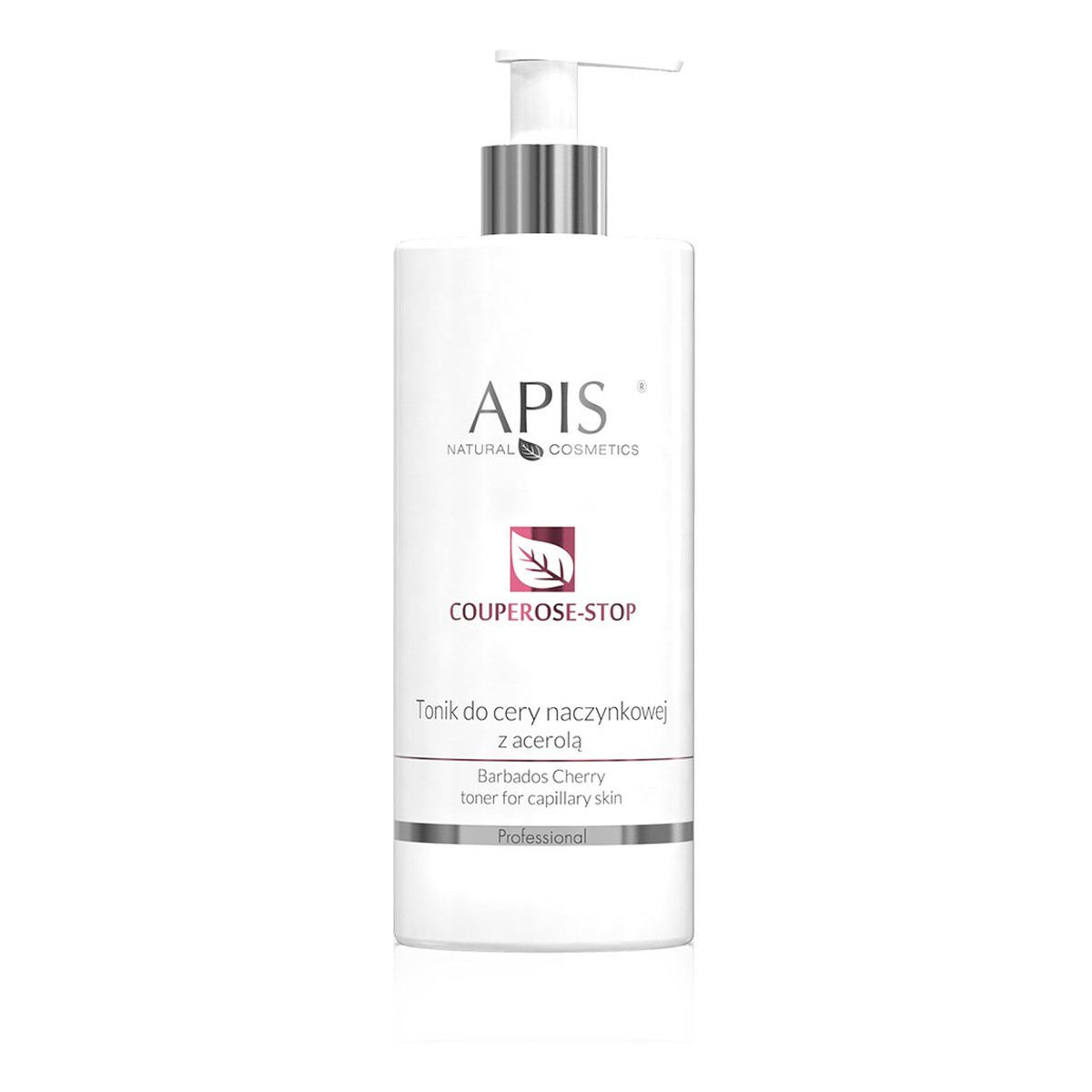 Apis Couperose-stop toner tonik do cery naczynkowej z acerolą 500ml