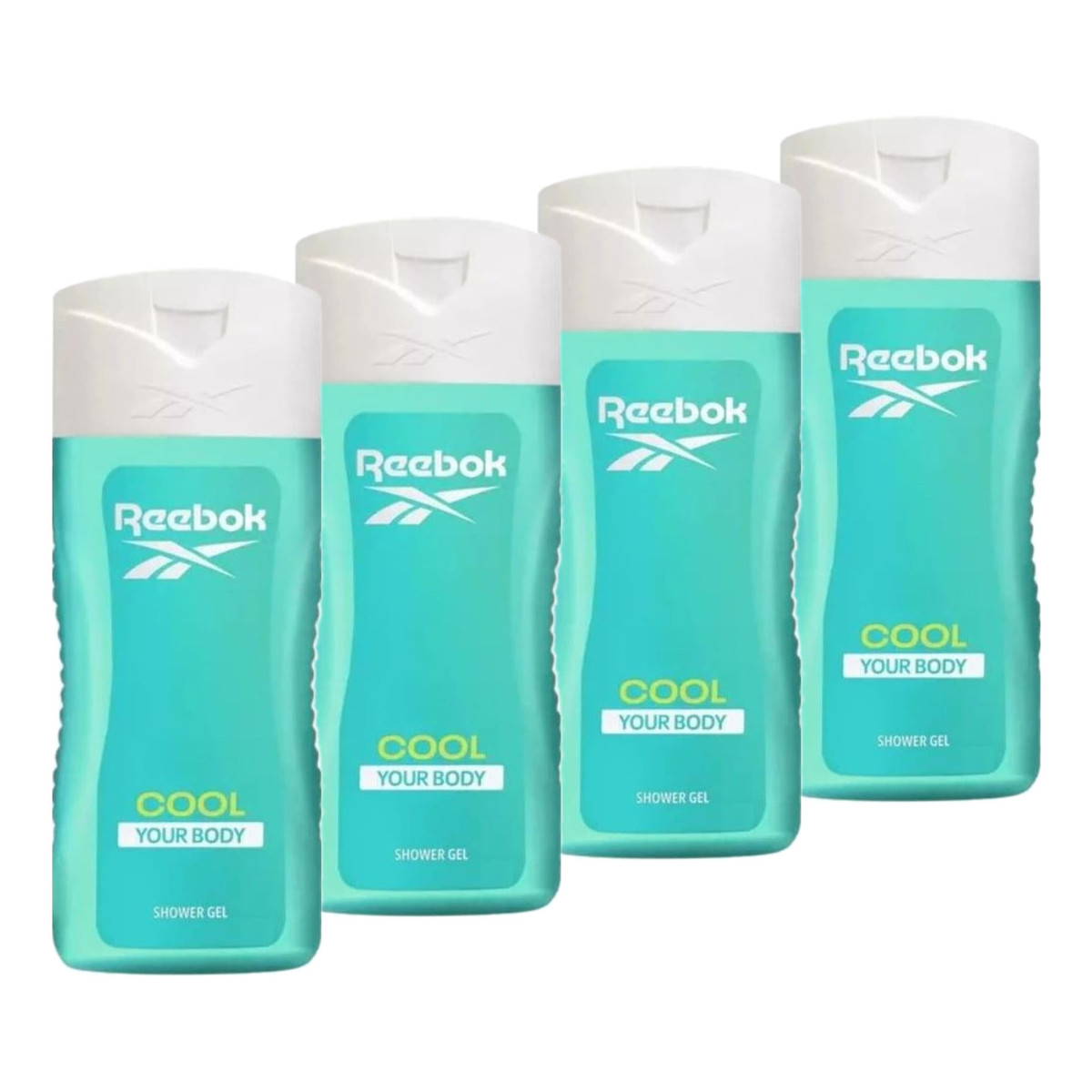 Reebok Cool Your Body Żel pod prysznic dla kobiet 4x400ml