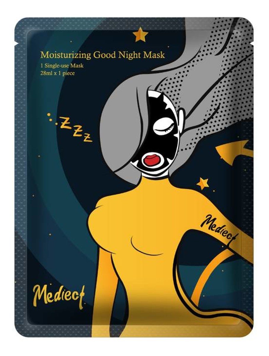 Maska nawilżająca na twarz Good Night - na noc 1szt