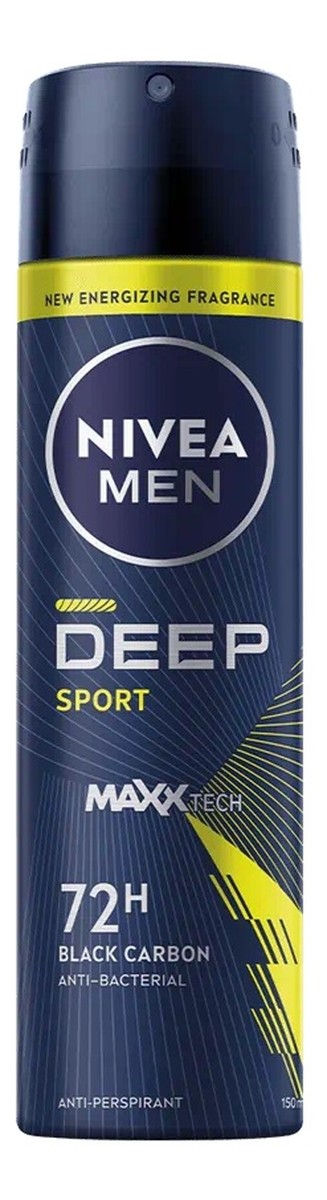 Men deep sport antyperspirant spray