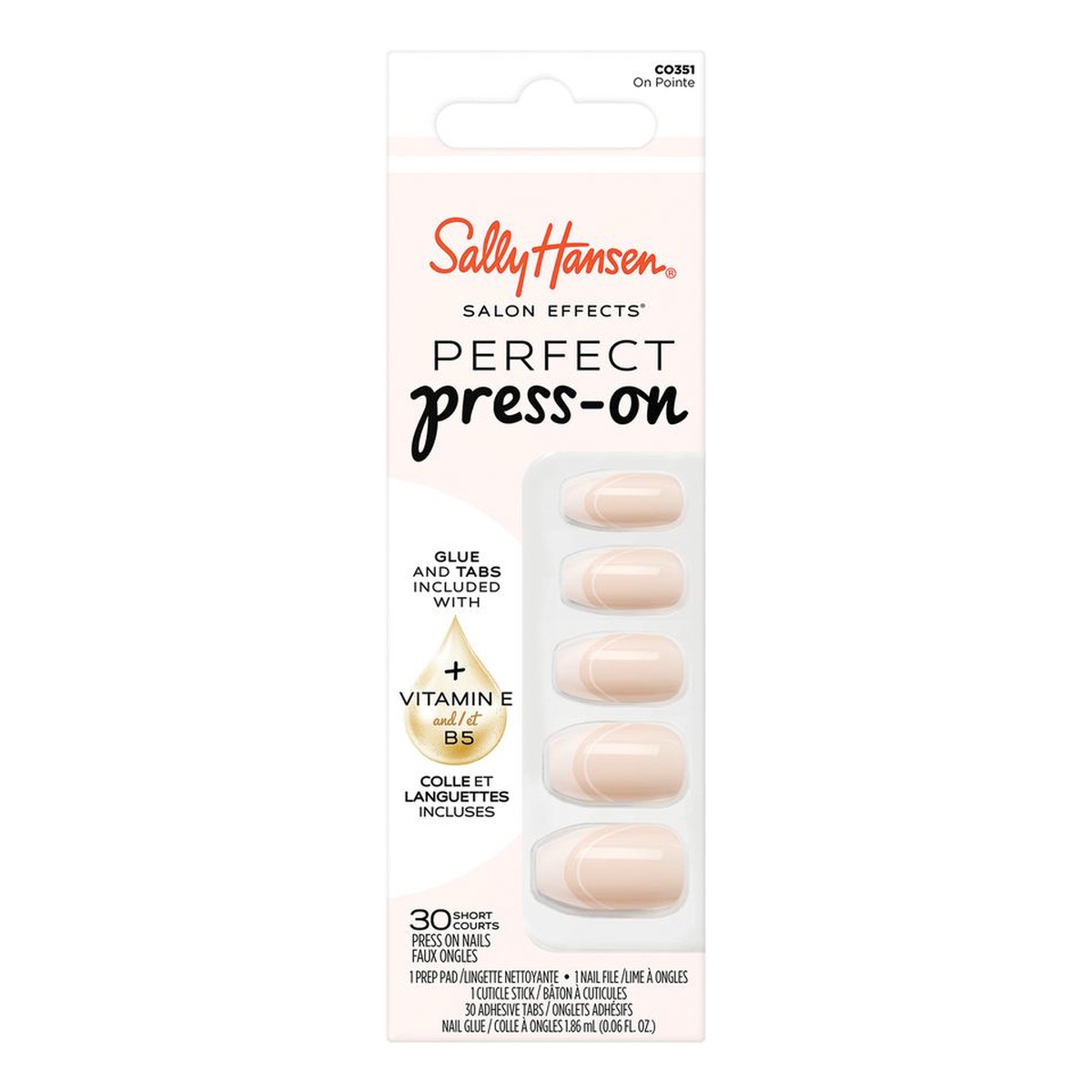 Sally Hansen Salon Effects Sztuczne paznokcie 351 On Point 30szt