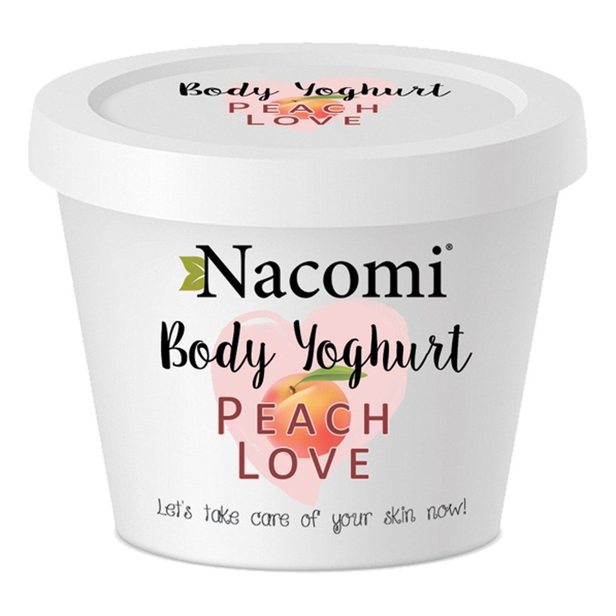 Nacomi Jogurt do ciała o zapachu soczystej brzoskiwni 180ml