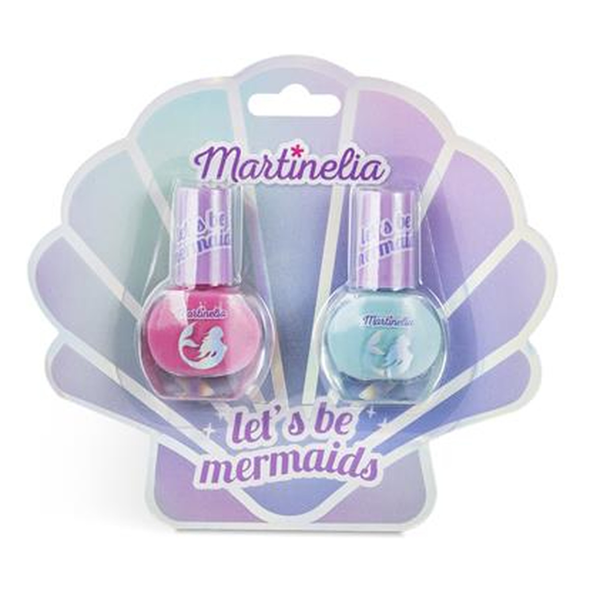 Martinelia Zestaw do paznokci let's be mermaids nail duo