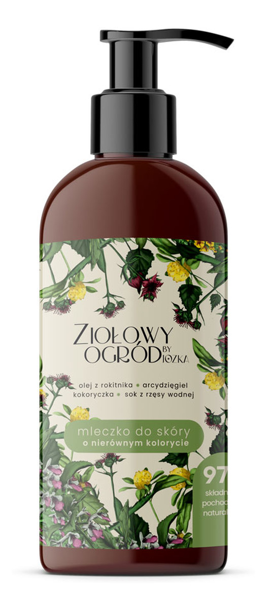 Mleczko do skóry o nierównym kolorycie