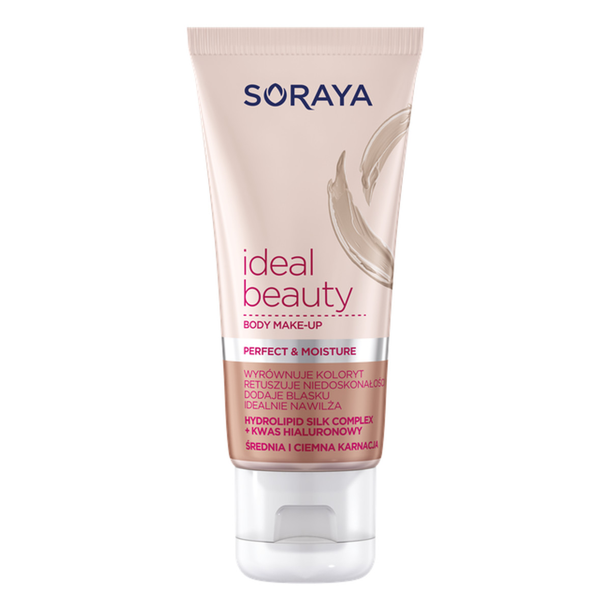 Soraya Perfect&Moisture Ideal Beauty Body Make-Up Balsam Brązujący Do Ciała Karnacja Średnia i Ciemna 150ml