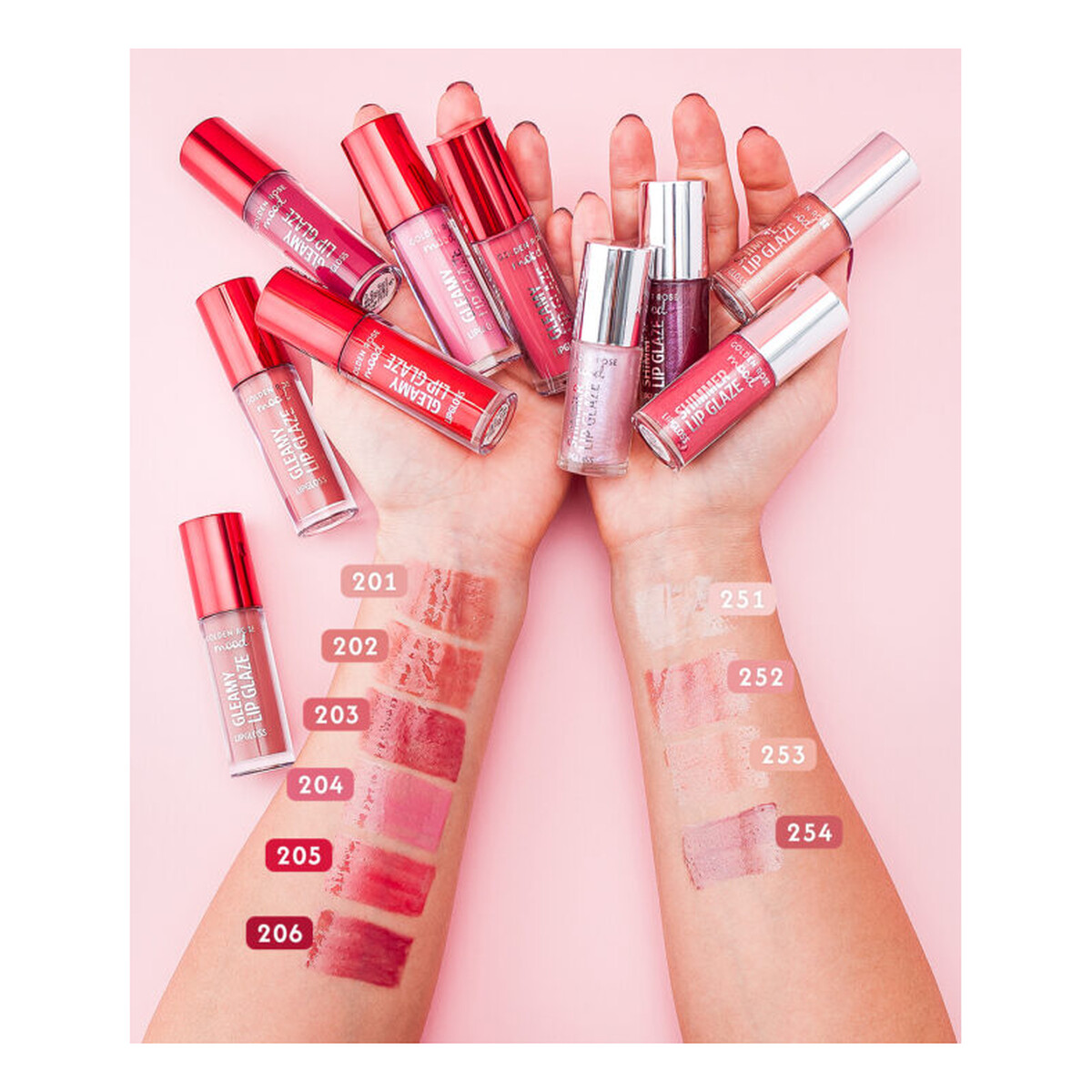 Golden Rose Mood Gleamy Lip Glaze Błyszczyk do ust 4.7ml