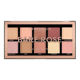 Bare rose eyeshadow palette paleta 10 cieni do powiek