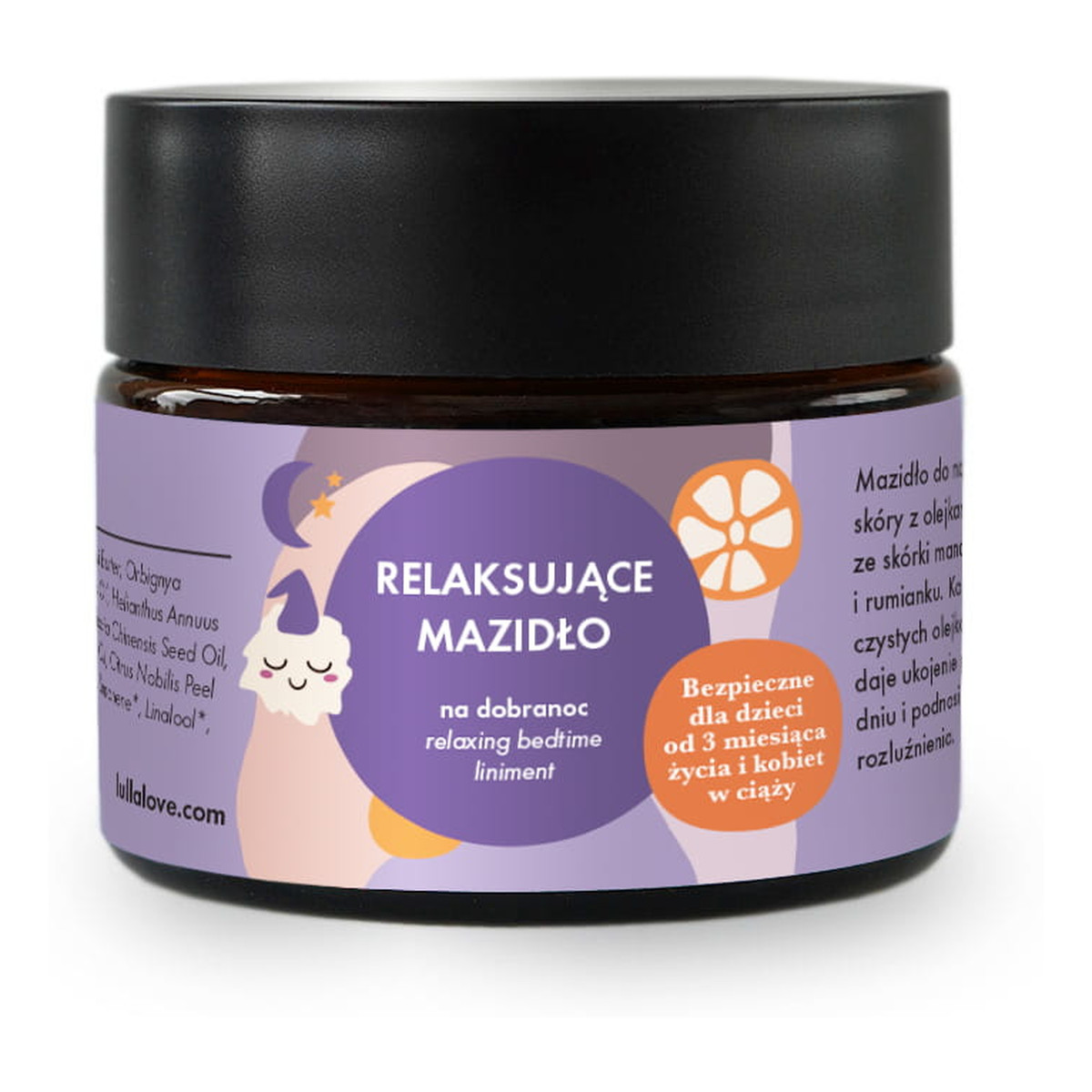 Lullalove Relaksujące mazidło na dobranoc 50ml