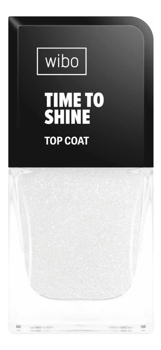 Time to shine top coat do paznokci z drobinkami