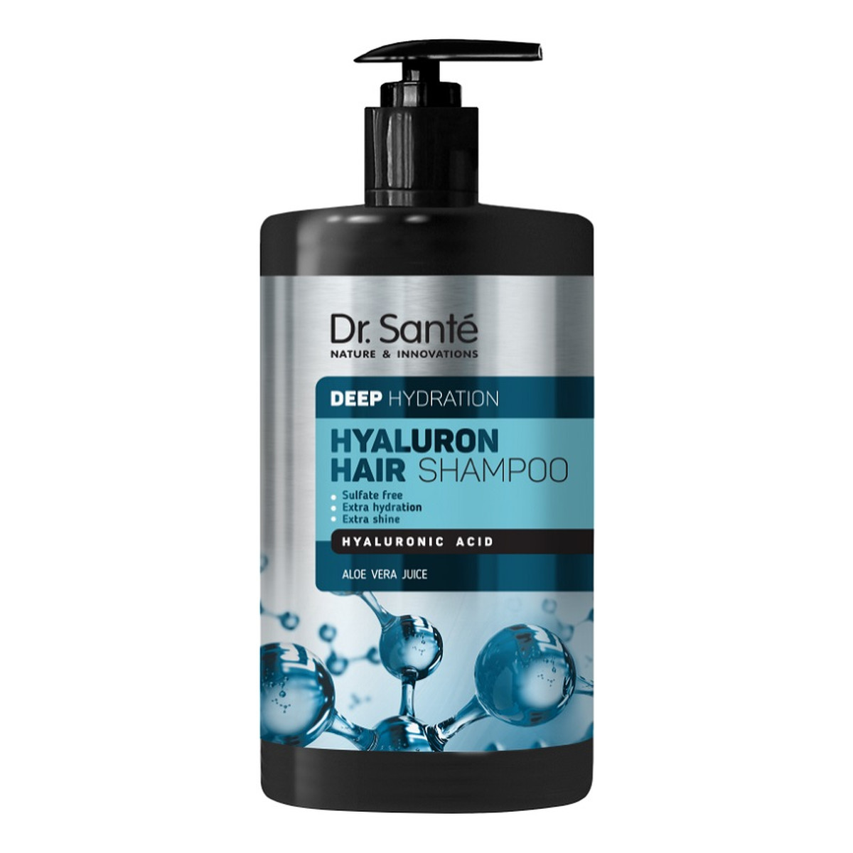 Dr. Sante Hyaluron hair shampoo nawilżający szampon do włosów z kwasem hialuronowym 1000ml