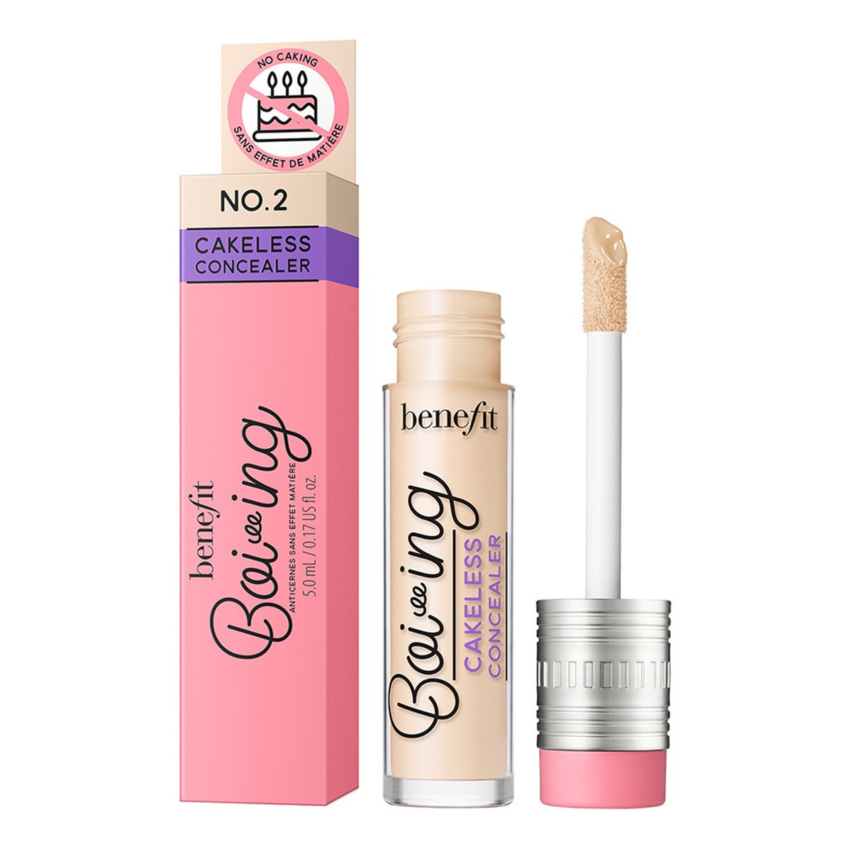 Benefit Boi-Ing Cakeless Concealer mocno kryjący korektor w płynie 5ml