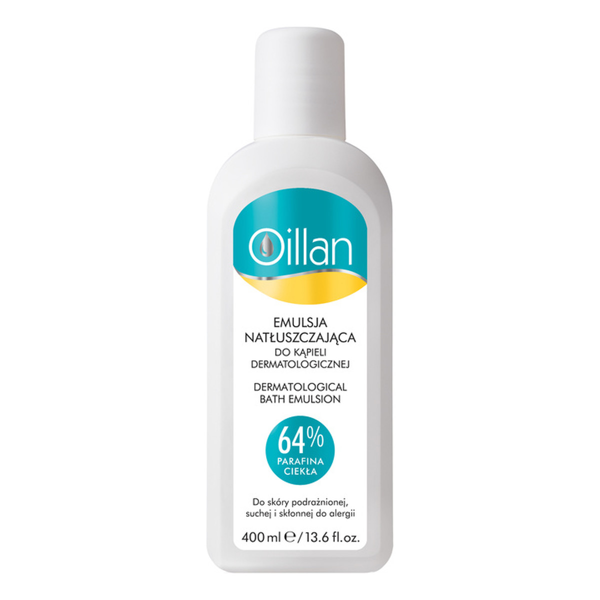 Oillan Emulsja Natłuszczająca Do Kąpieli 400ml