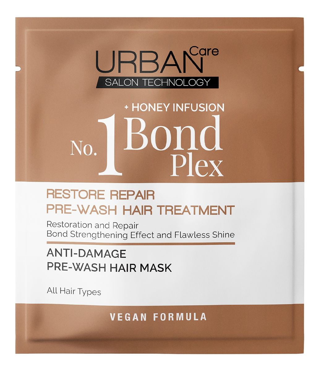 Urban hair care no:1 bond plex restore maska do włosów przed myciem
