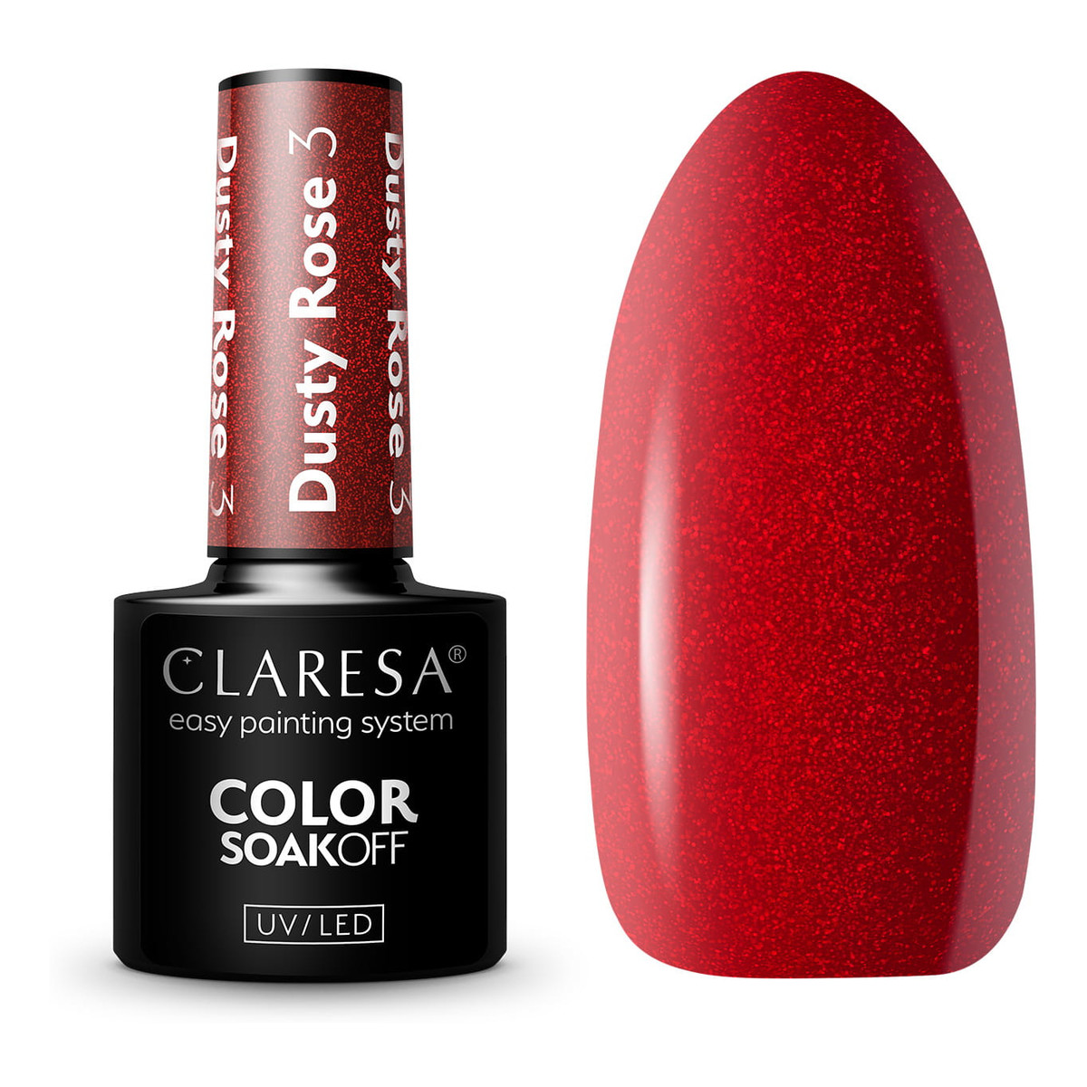 Claresa Dusty Rose Lakier hybrydowy 5g