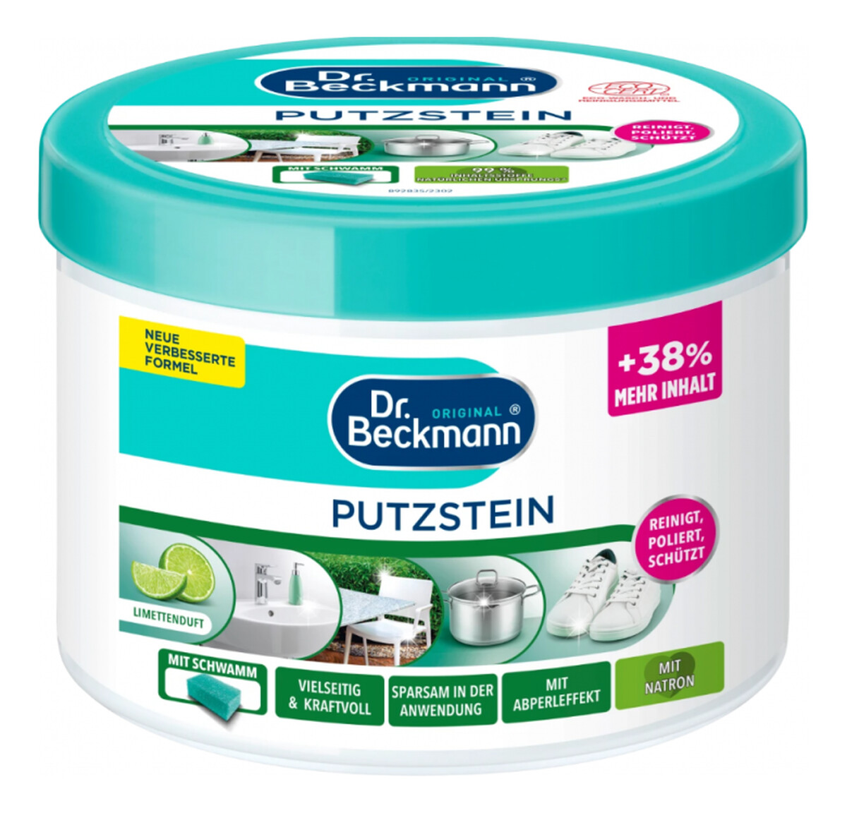 Pasta czyszcząca uniwersalna z gąbką