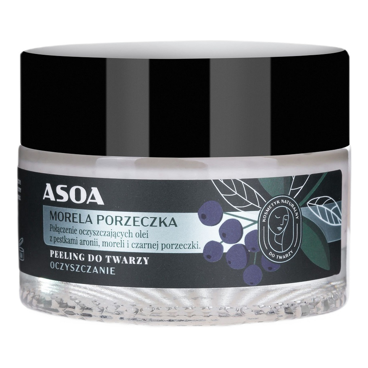 Asoa Peeling do twarzy Morela-Porzeczka 50ml