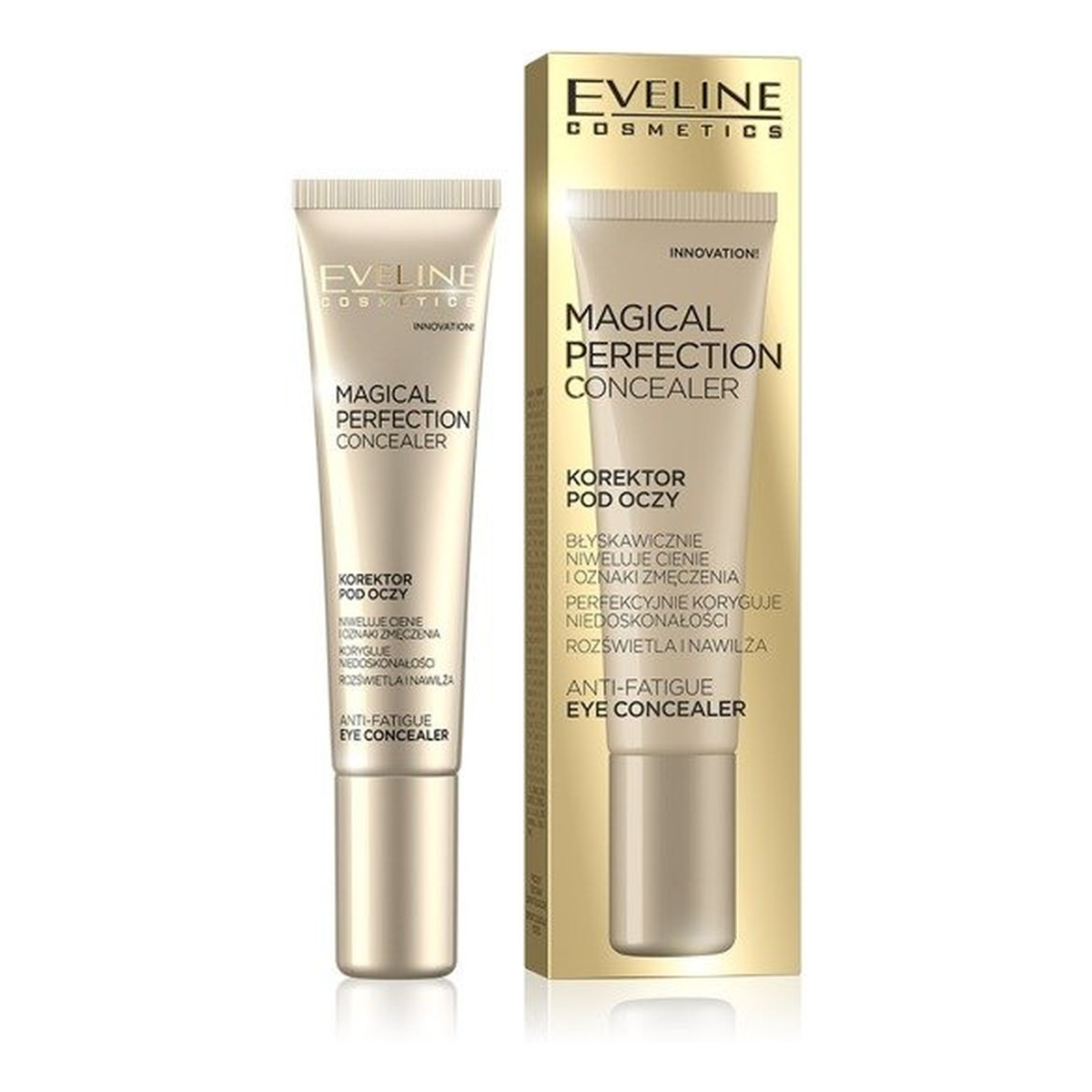 Eveline Magical Perfection korektor pod oczy niwelujący cienie i oznaki zmęczenia 15ml