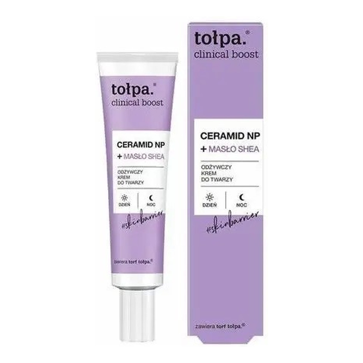 Tołpa Clinical Boost Ceramid NP + Masło shea Odżywczy Krem do twarzy 40 ml