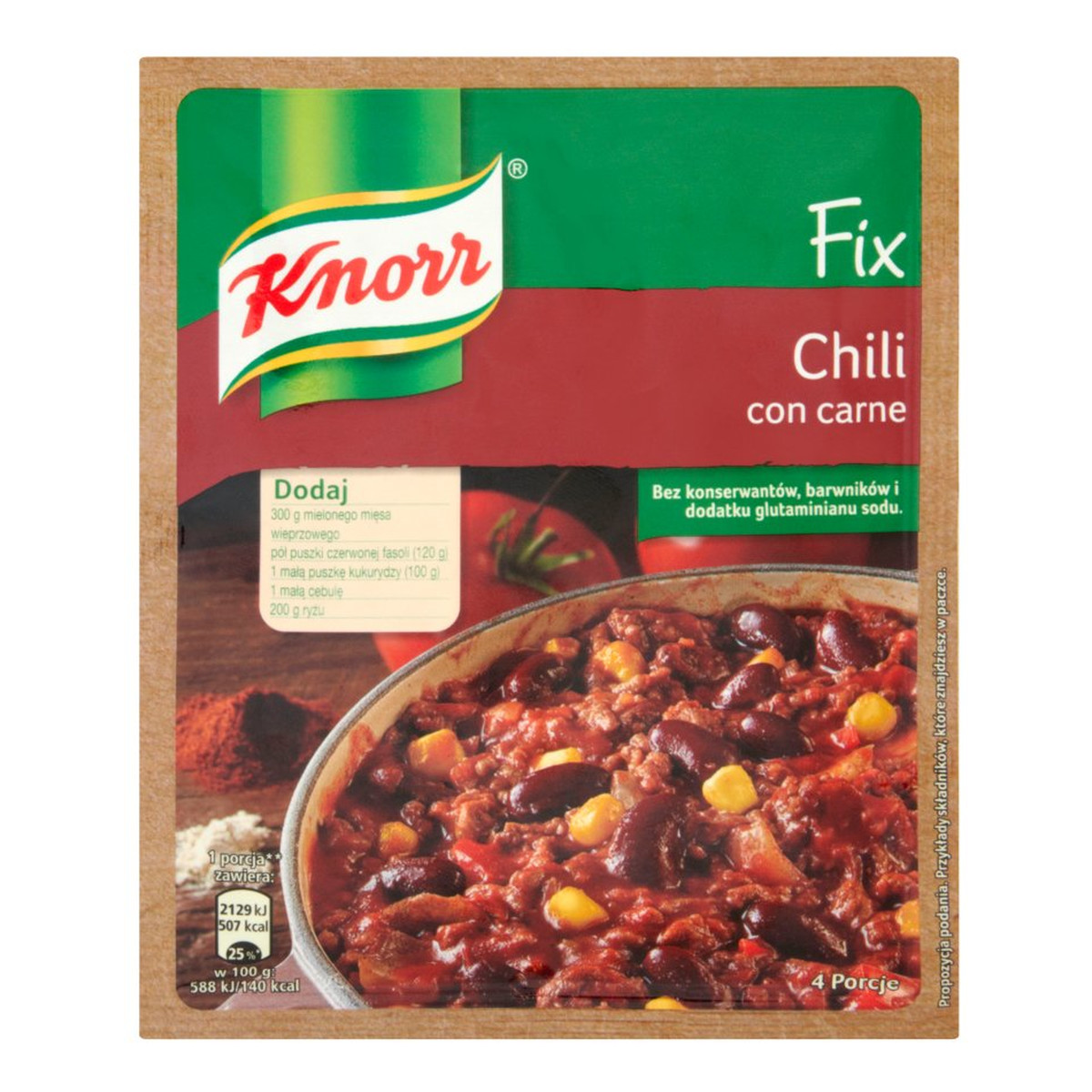 Knorr Fix Chili con carne 37g