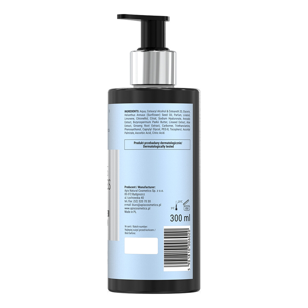 Apis Who's the Boss Krem energizujący do ciała i dłoni 300ml