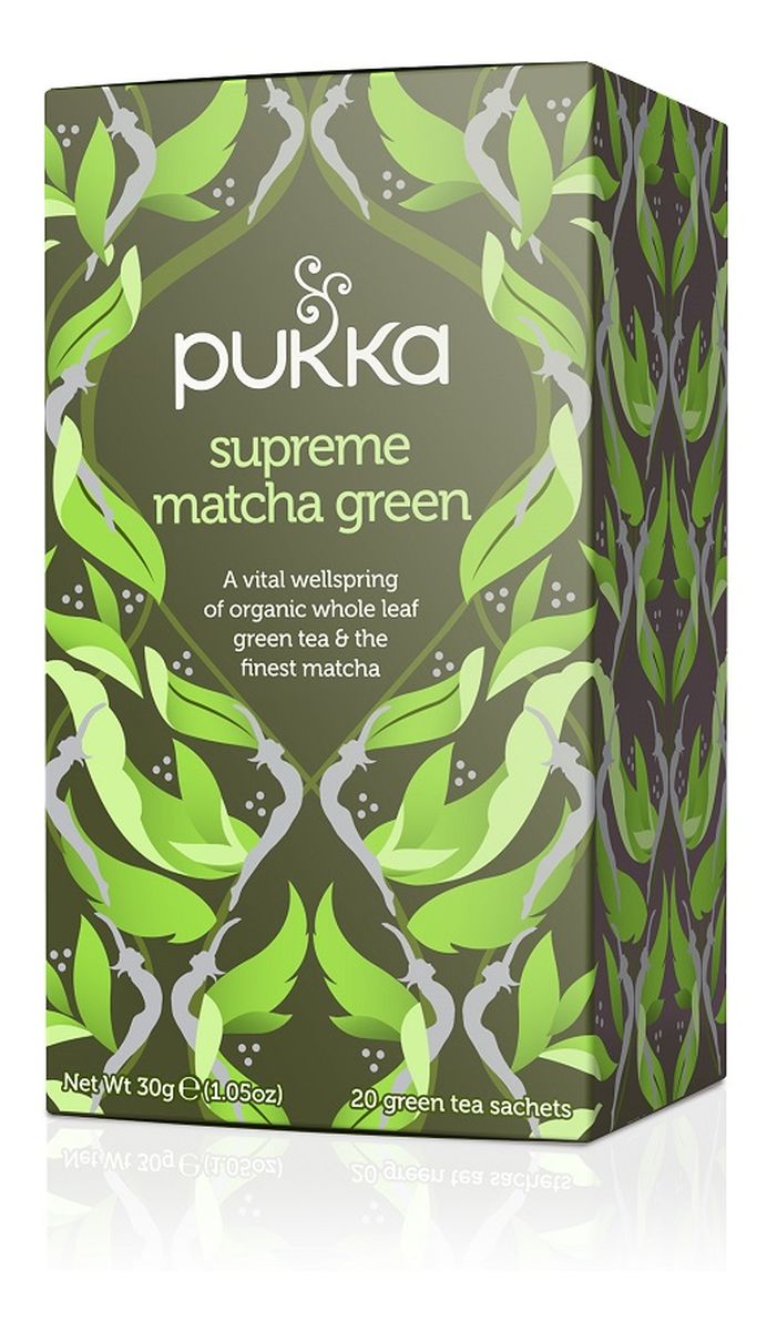 Supreme match green organiczna herbatka z matchą 20 torebek
