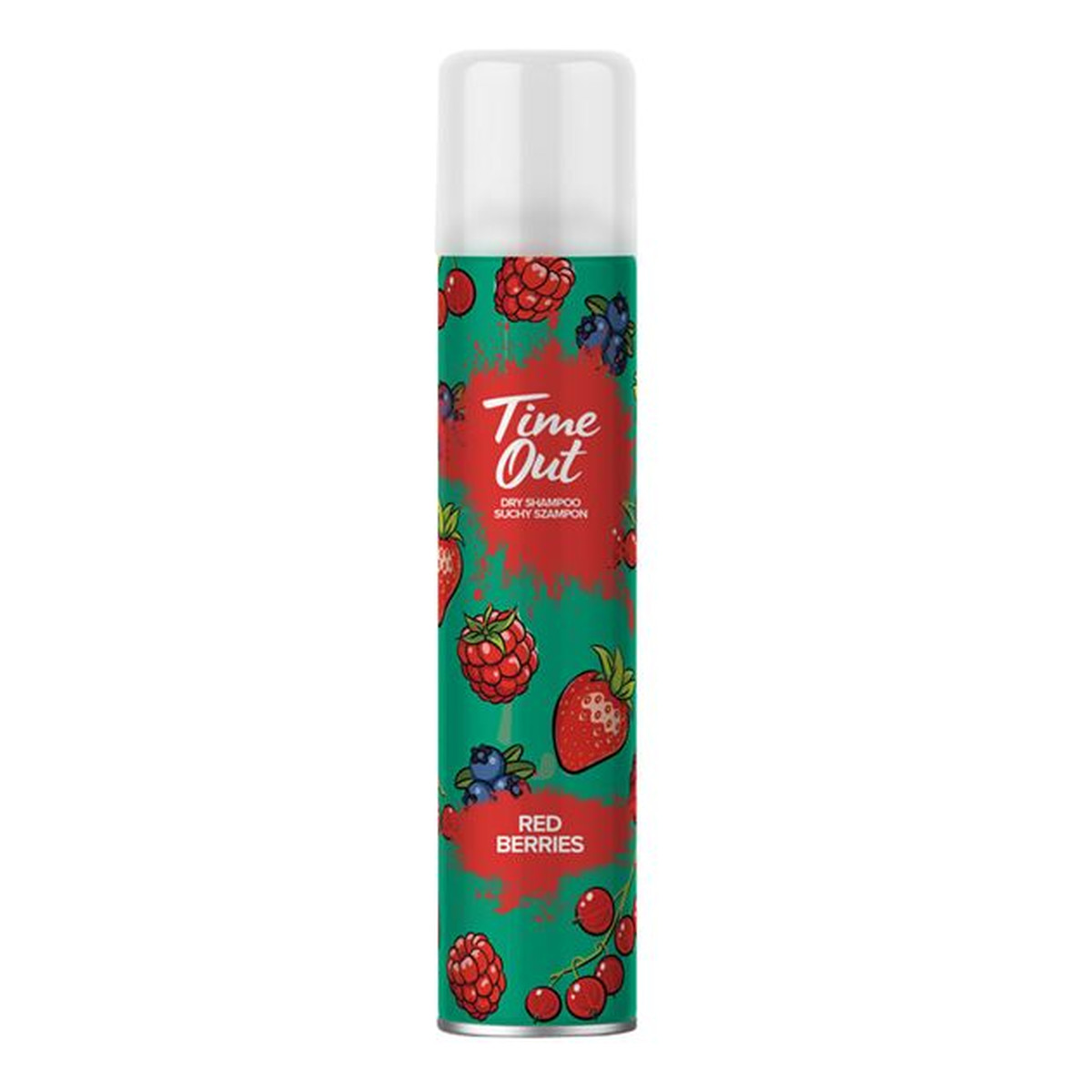 TIME OUT Suchy szampon do włosów red berries 200ml