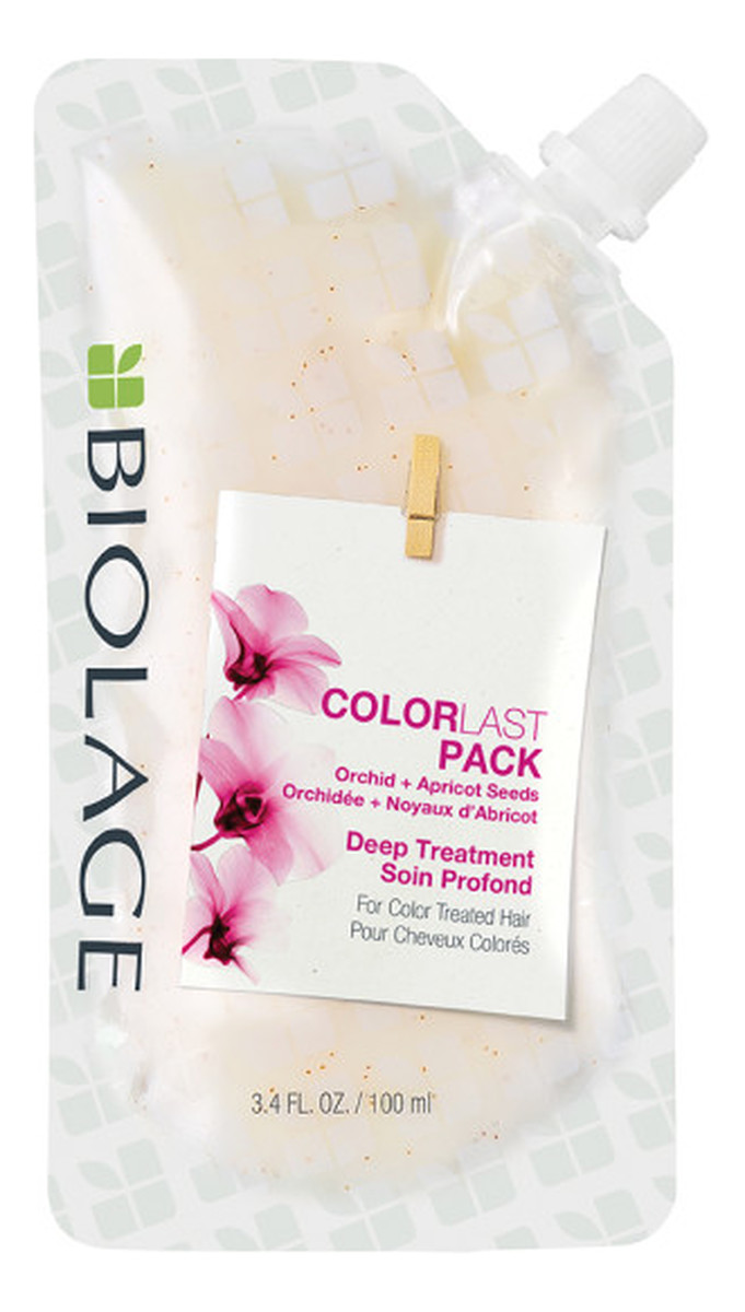 Biolage colorlast deep treatment pack skoncentrowana maska do włosów farbowanych