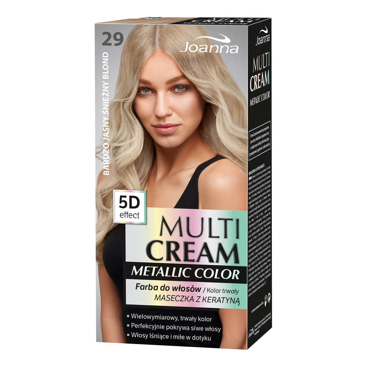 Joanna Multi Cream Metallic Color Farba do włosów