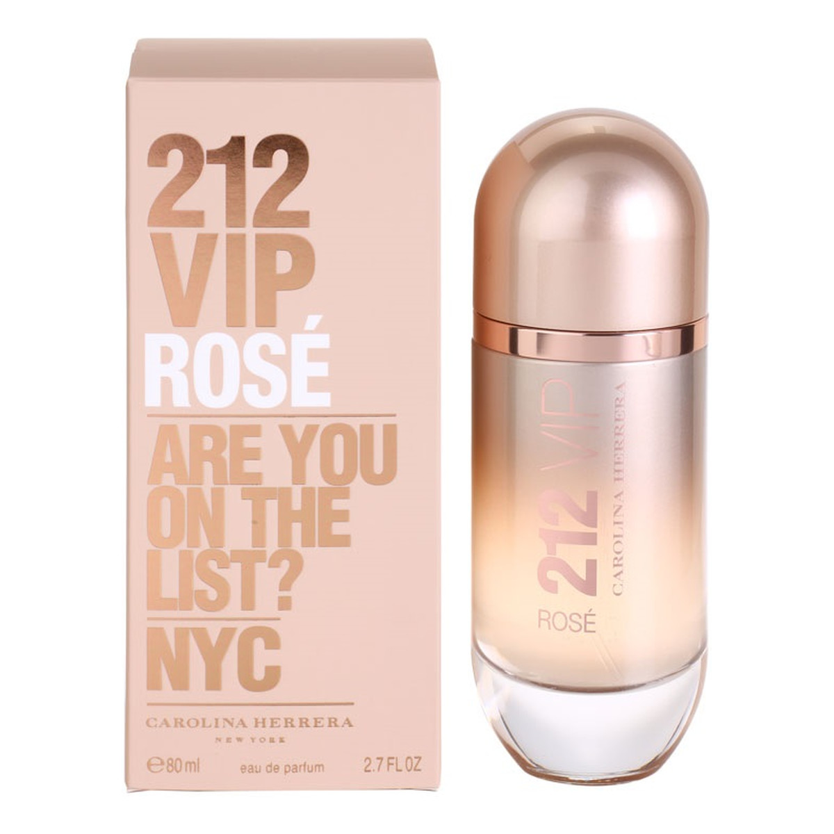 Carolina Herrera 212 VIP Rose Woda perfumowana dla kobiet 80ml