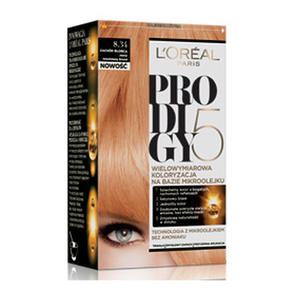 L'Oreal Paris Prodigy5 Farba Do Włosów Bez Amoniaku