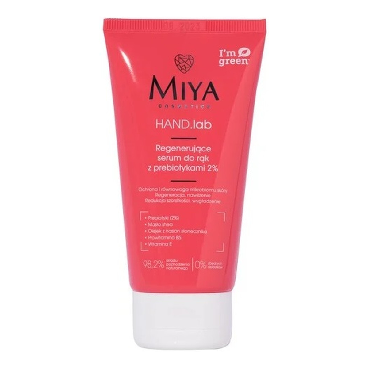 Miya Cosmetics Hand.lab regenerujące serum do rąk z prebiotykami 2% 75ml