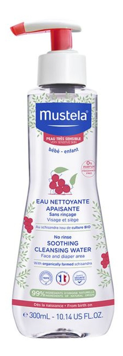 No-Rinse Soothing Cleansing Water oczyszczający płyn dla dzieci