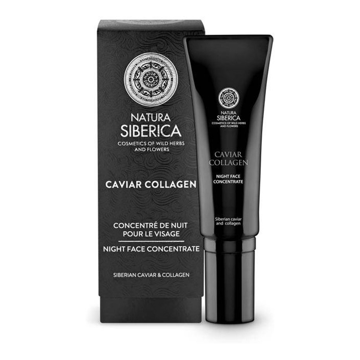 Natura Siberica Caviar Collagen koncentrat do twarzy na noc 30ml