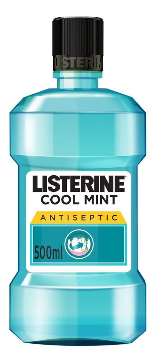 Cool mint antiseptic płyn do płukania jamy ustnej