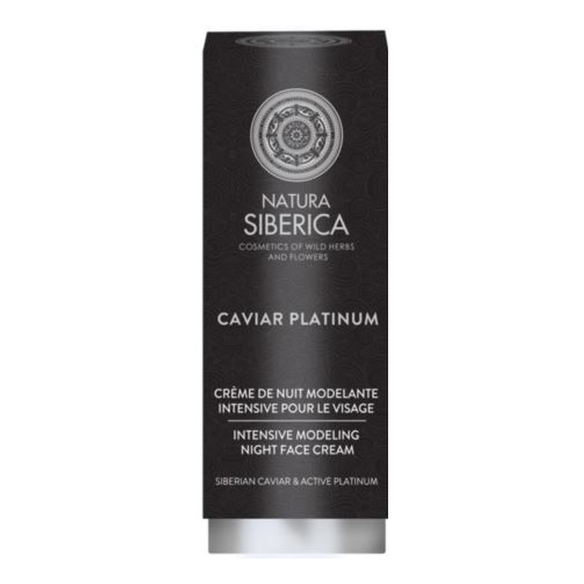 Natura Siberica Caviar Platinum Intensive Modeling Night Face Cream intensywnie modelujący krem do twarzy na noc 30ml
