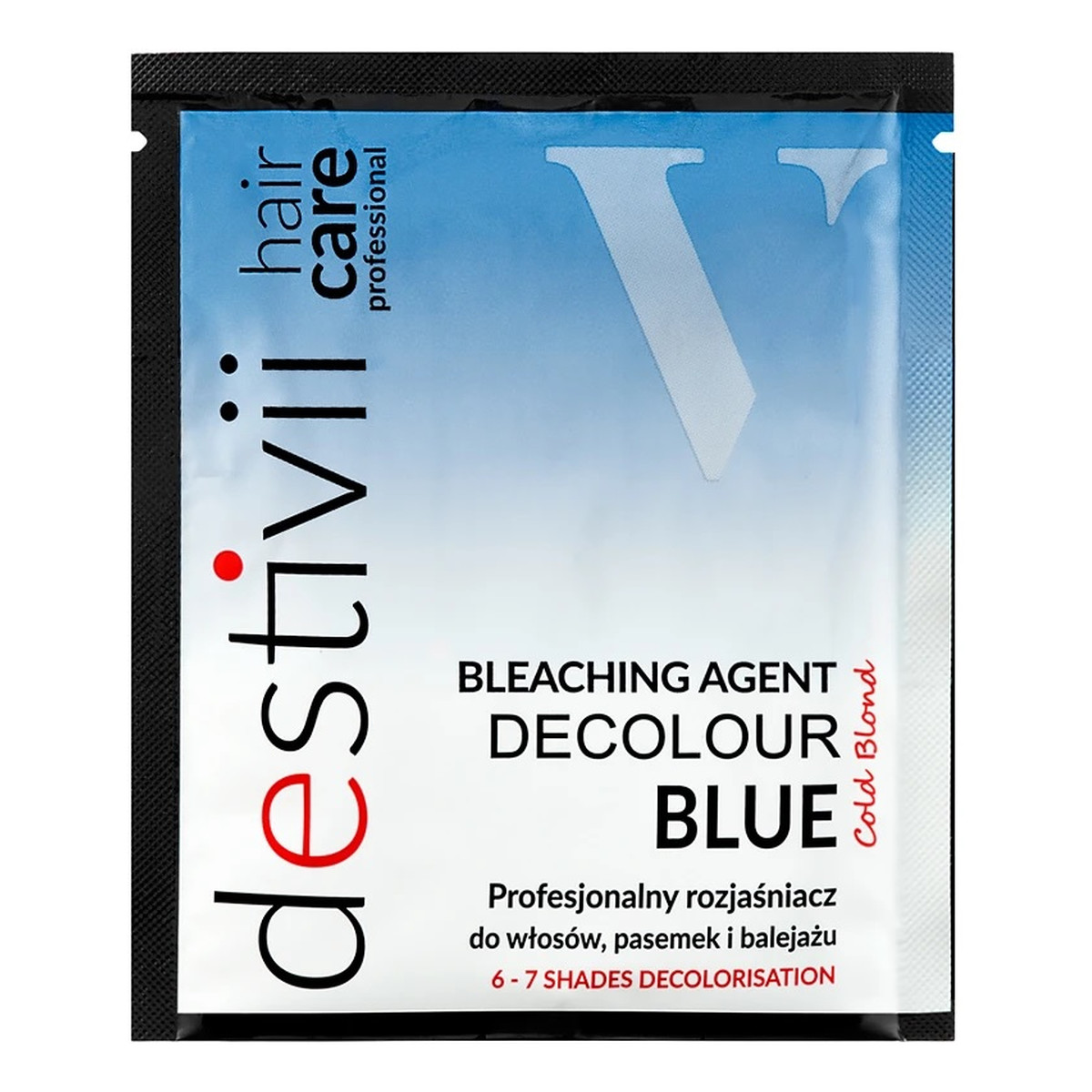 Destivii Destiny decolour blue profesjonalny rozjaśniacz do włosów pasemek i balejażu 40g