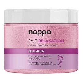 Nappa lawendowa sól odprężenie na zrogowaciały naskórek stóp