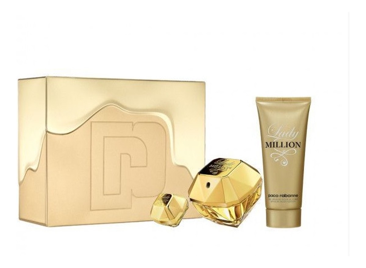 Zestaw woda perfumowana spray 80ml + balsam do ciała 100ml + miniatura wody perfumowanej spray 5ml