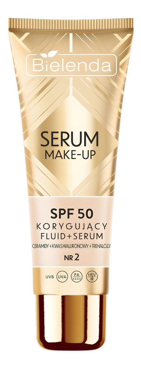 Korygujący Fluid + serum do twarzy SPF50
