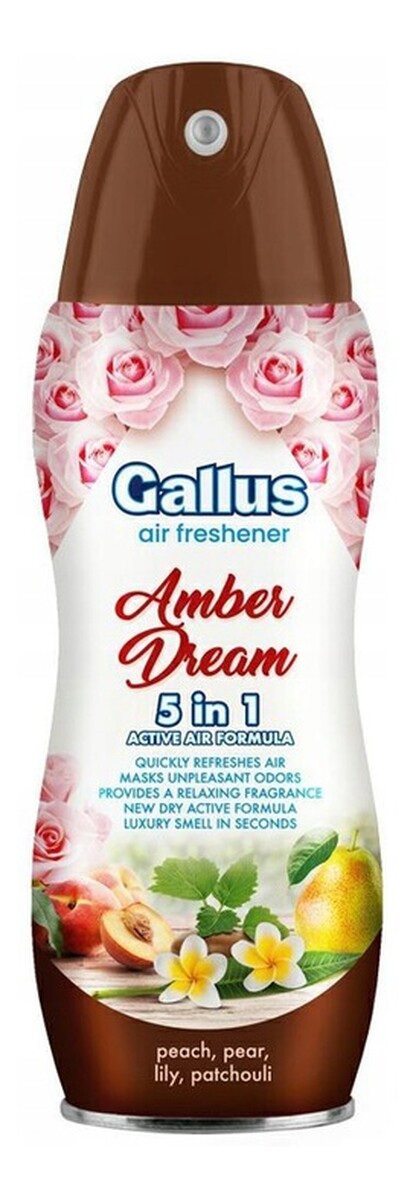 Odświeżacz Spray 5w1 Amber Dream