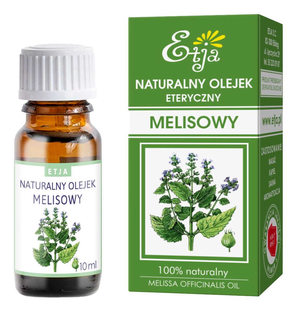 Olejek eteryczny melisowy