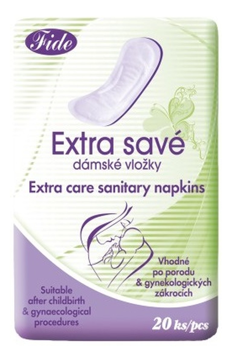 Extra save poporodowe podpaski higieniczne 20szt