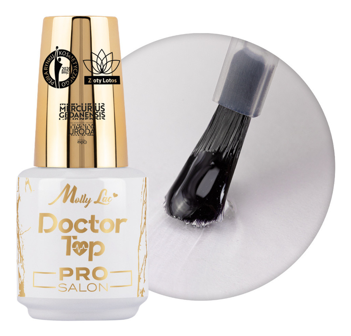 Doctor top pro salon top nabłyszczający samoregenerujący no wipe bez przecierania
