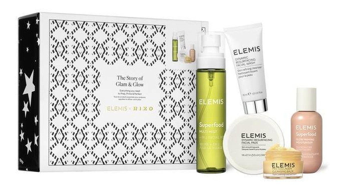 Zestaw prezentowy Cleansing Balm + Dynamic Resurfacing Facial Wash + Dynamic Resurfacing Facial Pads + Glow Priming Moisturiser + Superfood Multi Mist